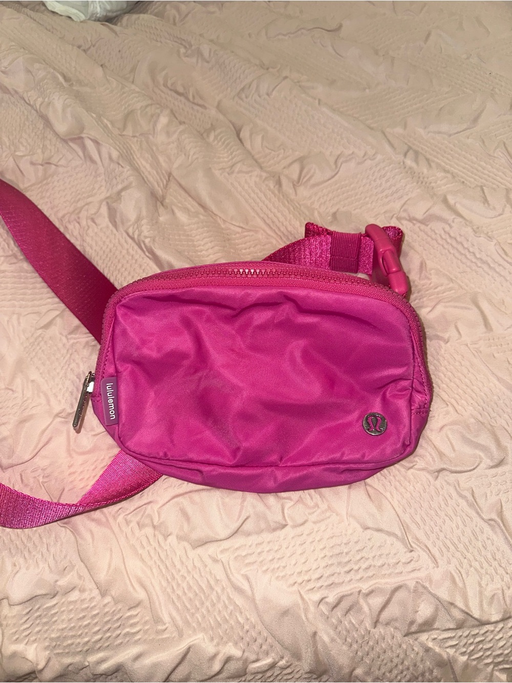lululemon athletica Hot Pink Crossbody Belt Bag